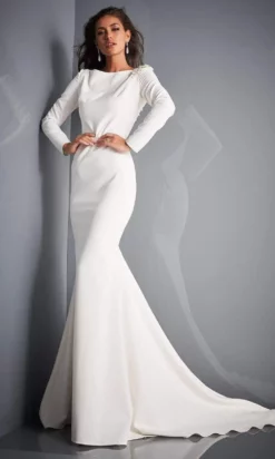 Jovani Bridal - JB2508 Long Sleeve Cutout Back Bridal Gown 14 Jovani Bridal - JB2508 Long Sleeve Cutout Back Bridal Gown -Hot Sale WEDDING Store jovani bridal jb2508 long sleeve cutout back bridal gown bridal dresses 28325789204563