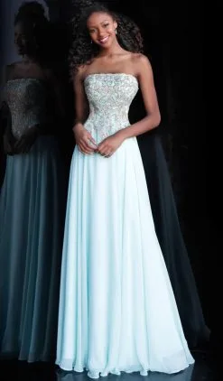 JVN By Jovani - JVN63749 Strapless Embroidered Straight Across A-line Dress 6 JVN By Jovani - JVN63749 Strapless Embroidered Straight Across A-line Dress -Hot Sale WEDDING Store jovani jvn63749 strapless embroidered straight across a line dress special occasion dress 00 light blue 7673909608531