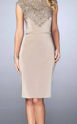La Femme - 23266 Cap Sleeved Cocktail Dress -Hot Sale WEDDING Store la femme 23266 cap sleeved cocktail dress special occasion dress 29044929691731