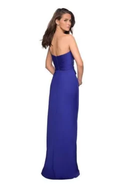 La Femme - 26794 Strapless Sweetheart Neckline Gown With High Slit -Hot Sale WEDDING Store la femme 26794 strapless sweetheart neckline gown with high slit bridesmaid dresses 7037786521683