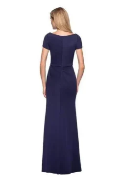 La Femme - 27067 Bateau Side Ruched Trumpet Dress -Hot Sale WEDDING Store la femme 27067 bateau side ruched trumpet dress mother of the bride dresses 11031327801427
