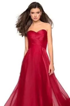 La Femme - 27515 Strapless Sweetheart Metallic Chiffon Prom Dress 15 La Femme - 27515 Strapless Sweetheart Metallic Chiffon Prom Dress -Hot Sale WEDDING Store la femme 27515 strapless sweetheart metallic chiffon prom dress bridesmaid dresses 27980924551251