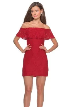 La Femme - 28147 Ruffled Off-Shoulder Cocktail Dress 17 La Femme - 28147 Ruffled Off-Shoulder Cocktail Dress -Hot Sale WEDDING Store la femme 28147 ruffled off shoulder cocktail dress cocktail dresses 28776145551443