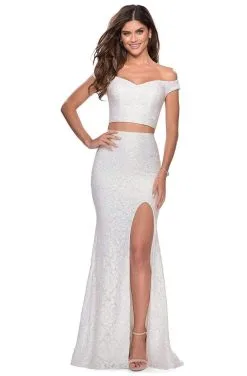 Couture Candy La Femme - 28565 Beaded Lace Off Shoulder High Slit Dress 13 Couture Candy La Femme - 28565 Beaded Lace Off Shoulder High Slit Dress -Hot Sale WEDDING Store la femme 28565 beaded lace off shoulder high slit dress prom dresses 28071535771731