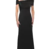 La Femme - 29537 Fitted Off Shoulder Evening Dress