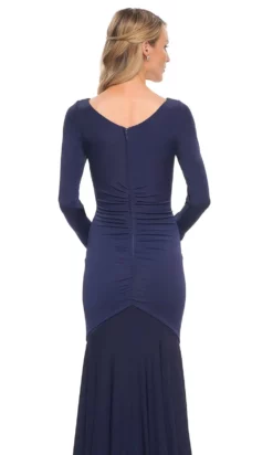 La Femme 30010 - Ruched Jersey Evening Dress -Hot Sale WEDDING Store la femme 30010 ruched jersey evening dress special occasion dress 29603222585427