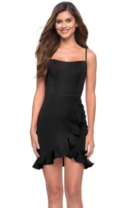 La Femme 30945 - Scoop Ruffled Sheath Cocktail Dress -Hot Sale WEDDING Store la femme 30945 scoop ruffled sheath cocktail dress homecoming dresses 31028104134739