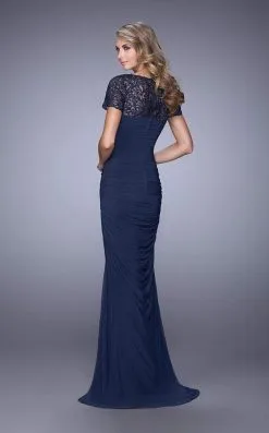 La Femme Laced Bateau Neck Sheath Dress 21713SC - 2 Pcs Taupe In Size 2 And 12 Available 5 La Femme Laced Bateau Neck Sheath Dress 21713SC - 2 Pcs Taupe In Size 2 And 12 Available -Hot Sale WEDDING Store la femme laced bateau neck sheath dress 21713sc 2 pcs taupe in size 2 and 12 available ccsale 14285772390483