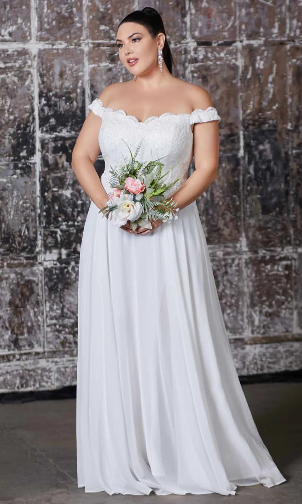 Ladivine Bridal Ladivine 7258W 3 Ladivine Bridal Ladivine 7258W - Image 3