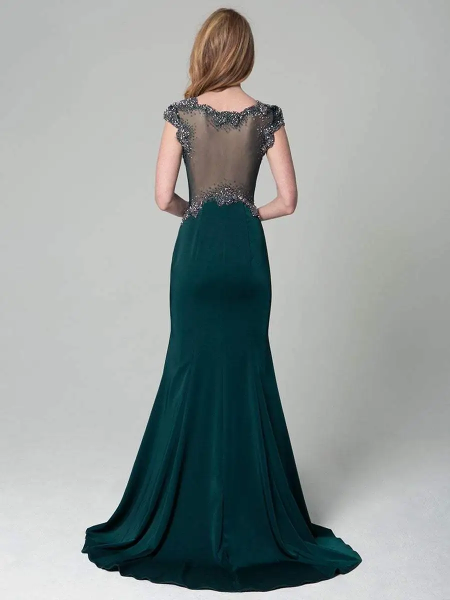Lara Dresses - 32942 Dress In Green 2 Lara Dresses - 32942 Dress In Green - Image 2