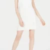 Laundry HP01W61 - Sleeveless Fringed Sheath Cocktail Dress
