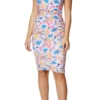Laundry HV03D16 - Ruched Floral Short Dress