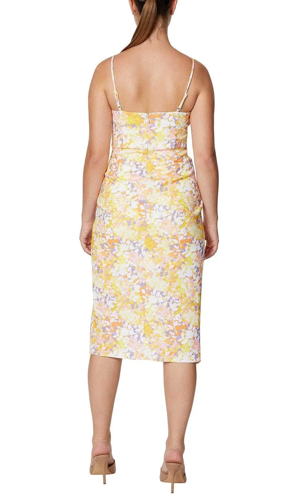 Laundry HV03D20 - Floral Sheath Casual Dress 2 Laundry HV03D20 - Floral Sheath Casual Dress - Image 2