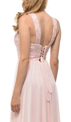 Lenovia - 5191 Beaded And Lace Halter Chiffon A-line Dress 8 Lenovia - 5191 Beaded And Lace Halter Chiffon A-line Dress -Hot Sale WEDDING Store lenovia 5191 beaded and lace halter chiffon a line dress special occasion dress 6164165591097