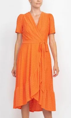 London Times T5649M - Lace A-line Faux Wrap Casual Dress 7 London Times T5649M - Lace A-line Faux Wrap Casual Dress -Hot Sale WEDDING Store london times t5649m lace a line faux wrap casual dress special occasion dress 31711520194643