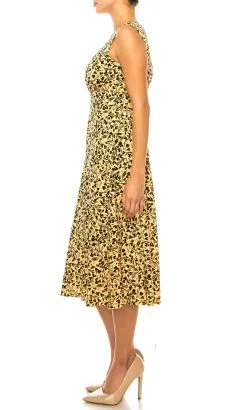 London Times T5758M - Sleeveless Floral Print Midi Dress 34 London Times T5758M - Sleeveless Floral Print Midi Dress -Hot Sale WEDDING Store london times t5758m sleeveless floral print midi dress special occasion dress 32266032087123
