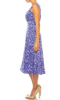 London Times T5758M - Sleeveless Floral Print Midi Dress 30 London Times T5758M - Sleeveless Floral Print Midi Dress -Hot Sale WEDDING Store london times t5758m sleeveless floral print midi dress special occasion dress 32266032250963