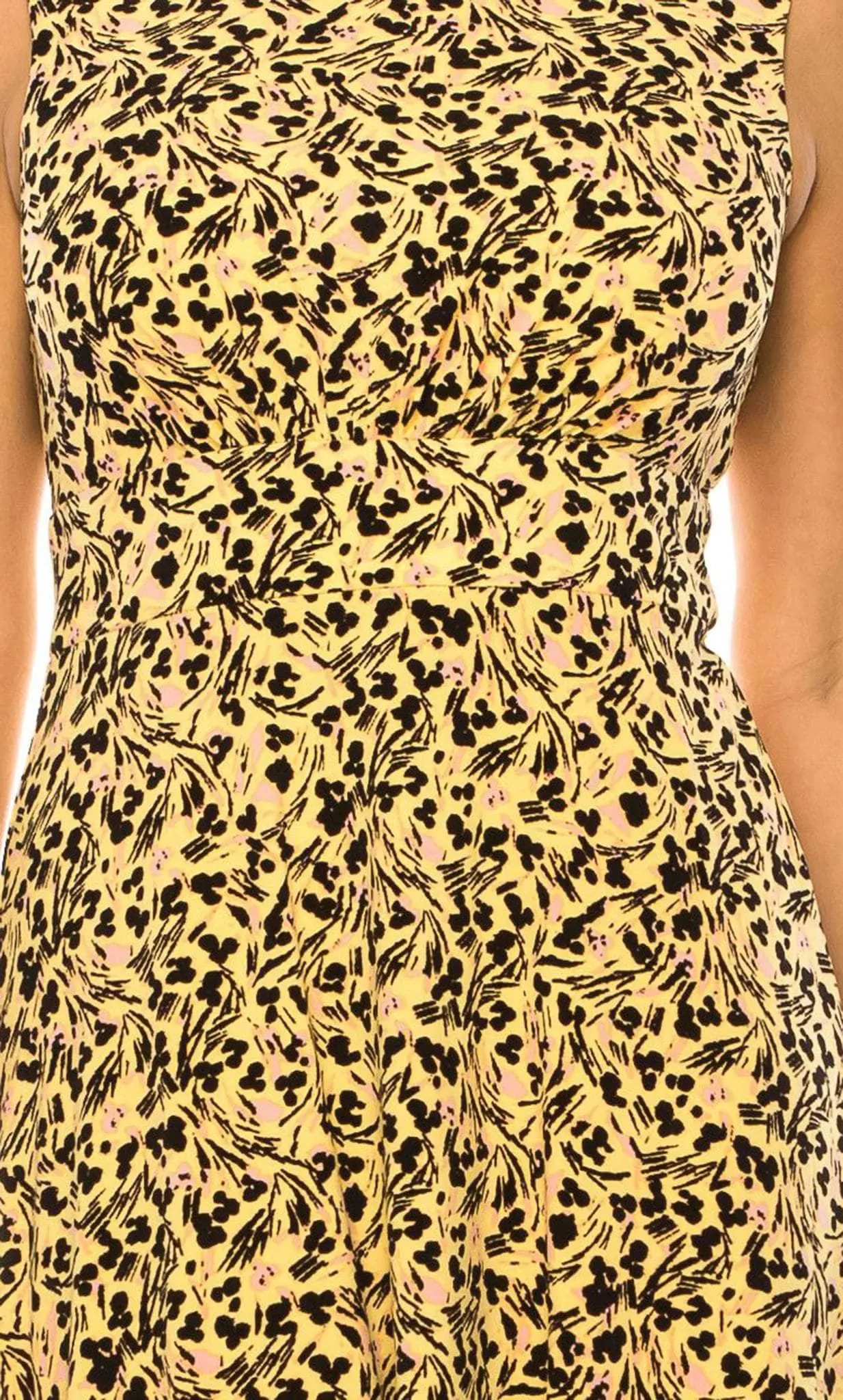 London Times T5758M - Sleeveless Floral Print Midi Dress 18 London Times T5758M - Sleeveless Floral Print Midi Dress - Image 18