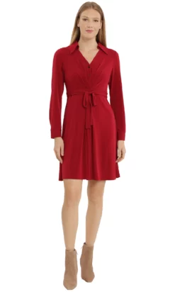 London Times T5970M - V-Neck Tie Waist Formal Dress -Hot Sale WEDDING Store london times t5970m v neck tie waist formal dress cocktail dresses 30063250636883