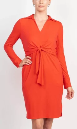 London Times T6171M - Twist Front Formal Dress -Hot Sale WEDDING Store london times t6171m twist front formal dress formal dress 4 coral 31652922294355