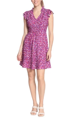 London Times T6305M - Polka Dotted Short Dress 6 London Times T6305M - Polka Dotted Short Dress -Hot Sale WEDDING Store london times t6305m polka dotted short dress special occasion dress 0 magenta 32270415298643