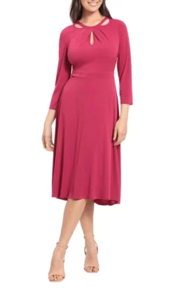 London Times T6474M - Jewel Neck Cutouts Formal Dress -Hot Sale WEDDING Store london times t6474m jewel neck cutouts formal dress special occasion dress 0 sangria 32266642194515