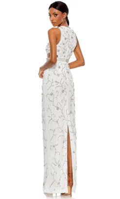 Mac Duggal 10873 - High Neck Sleeveless Prom Dress -Hot Sale WEDDING Store mac duggal 10873 high neck sleeveless prom dress evening dresses 31848121827411