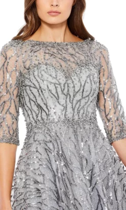 Mac Duggal 20252 - Sheer Embellished A-Line Cocktail Dress 11 Mac Duggal 20252 - Sheer Embellished A-Line Cocktail Dress -Hot Sale WEDDING Store mac duggal 20252 sheer embellished a line cocktail dress special occasion dress 30090935042131