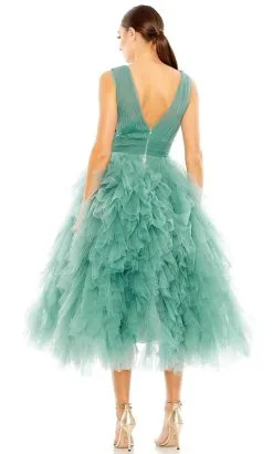 Mac Duggal 20411 - V-Neck Ruffled Prom Dress 9 Mac Duggal 20411 - V-Neck Ruffled Prom Dress -Hot Sale WEDDING Store mac duggal 20411 v neck ruffled prom dress holiday dresses 31802103070803