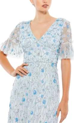 Mac Duggal 35110 - Short Sleeve Floral Embellished Dress 7 Mac Duggal 35110 - Short Sleeve Floral Embellished Dress -Hot Sale WEDDING Store mac duggal 35110 short sleeve floral embellished dress formal gowns 31848285864019