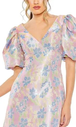 Mac Duggal 49622 - Floral Colorful Cocktail Dress -Hot Sale WEDDING Store mac duggal 49622 floral colorful cocktail dress special occasion dress 32195650224211