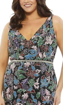 Mac Duggal 5514 - Sleeveless V-neckline Casual Short Dress 5 Mac Duggal 5514 - Sleeveless V-neckline Casual Short Dress -Hot Sale WEDDING Store mac duggal 5514 sleeveless v neckline casual short dress cocktail dresses 29875194429523