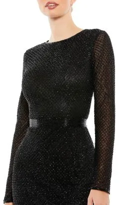 Mac Duggal 5530 - Beaded High-Neck Formal Dress -Hot Sale WEDDING Store mac duggal 5530 beaded high neck formal dress cocktail dresses 31149825130579