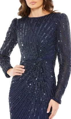 Mac Duggal 5641 - Long Sleeve Embellished Evening Dress -Hot Sale WEDDING Store mac duggal 5641 long sleeve embellished evening dress special occasion dress 32189745430611