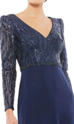 Mac Duggal 67887 - Beaded Long Sleeve Prom Gown 5 Mac Duggal 67887 - Beaded Long Sleeve Prom Gown -Hot Sale WEDDING Store mac duggal 67887 beaded long sleeve prom gown prom dresses 31487756271699