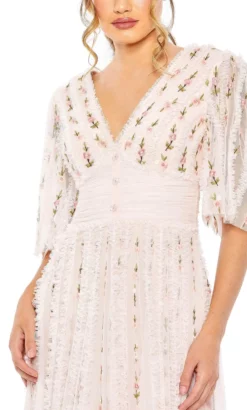 Mac Duggal 8028 - Floral Ruffle Evening Dress 8 Mac Duggal 8028 - Floral Ruffle Evening Dress -Hot Sale WEDDING Store mac duggal 8028 floral ruffle evening dress special occasion dress 32197785485395