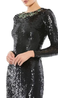 Mac Duggal - 93613 Beaded Bateau Sheath Dress -Hot Sale WEDDING Store mac duggal 93613 beaded bateau sheath dress special occasion dress 29340660203603