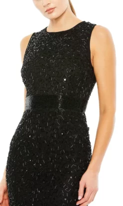 Mac Duggal 93758 - Geometric Beaded Formal Dress -Hot Sale WEDDING Store mac duggal 93758 geometric beaded formal dress cocktail dresses 31149681410131