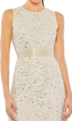 Mac Duggal 93758 - Geometric Beaded Formal Dress -Hot Sale WEDDING Store mac duggal 93758 geometric beaded formal dress cocktail dresses 31149681508435