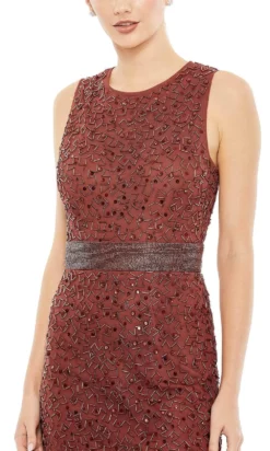 Mac Duggal 93758 - Geometric Beaded Formal Dress -Hot Sale WEDDING Store mac duggal 93758 geometric beaded formal dress cocktail dresses 31149681737811