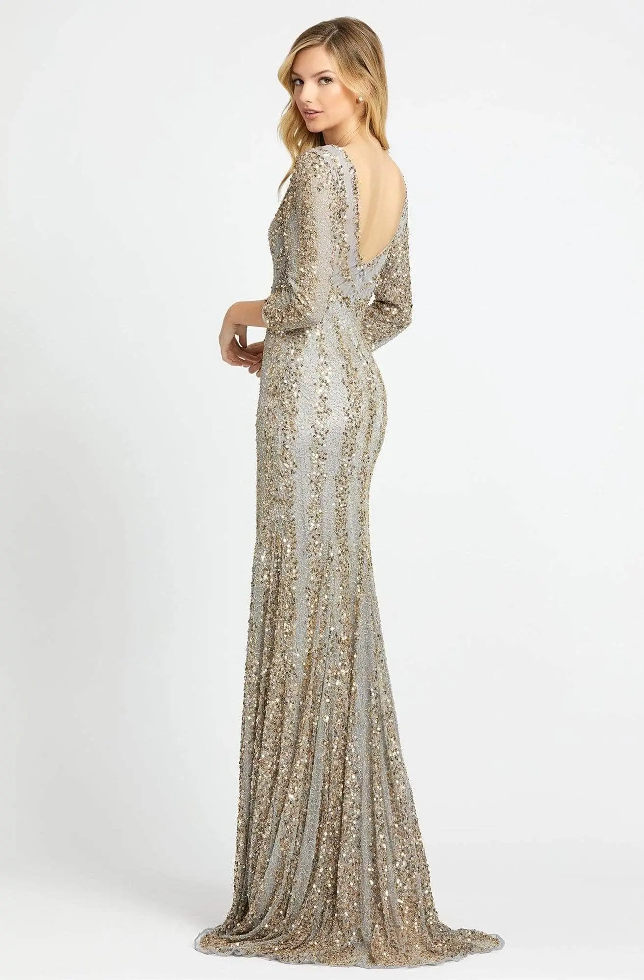 Mac Duggal - Sequined Dress Style 4247D 12 Mac Duggal - Sequined Dress Style 4247D - Image 12