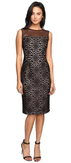 Maggy London - G2721M Sleeveless Keyhole Back Burnout Scuba Dress -Hot Sale WEDDING Store maggy london g2721m sleeveless keyhole back burnout scuba dress special occasion dress 5446111559737