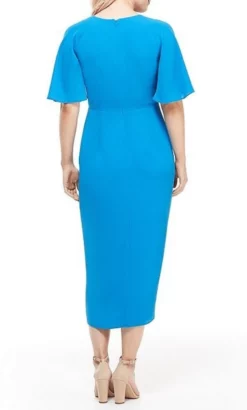 Maggy London G4077M - V-Neck Tea Length Formal Dress -Hot Sale WEDDING Store maggy london g4077m v neck tea length formal dress special occasion dress 32265997123667