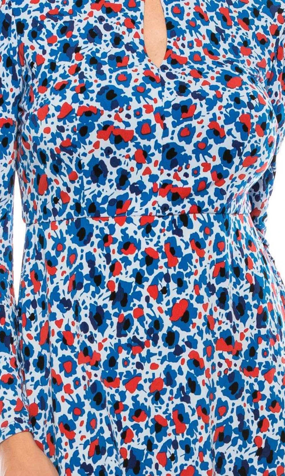 Maggy London - G4799M High Neck A-Line Dress 4 Maggy London - G4799M High Neck A-Line Dress - Image 4