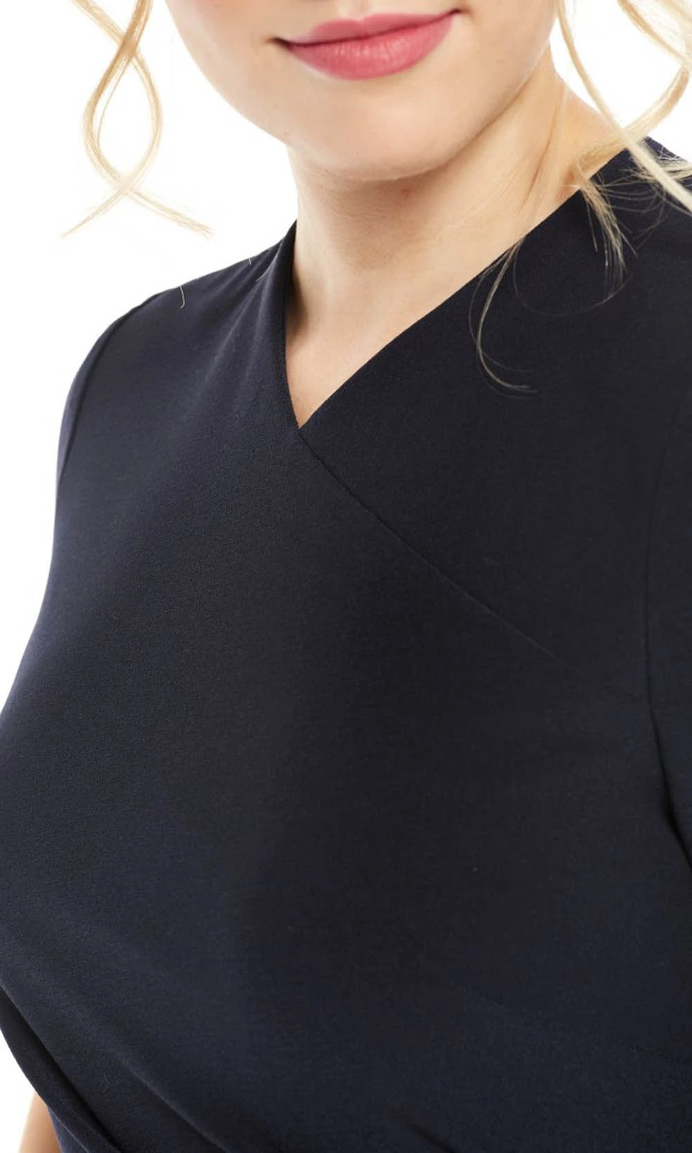 Maggy London - GSN13M Knee Length Draped Sheath Dress 4 Maggy London - GSN13M Knee Length Draped Sheath Dress - Image 4