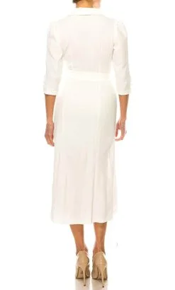 Maison Tara 91778M - Collared V-Neck Formal Dress -Hot Sale WEDDING Store maison tara 91778m collared v neck formal dress special occasion dress 32266210148435