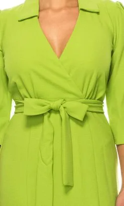 Maison Tara 91778M - Collared V-Neck Formal Dress -Hot Sale WEDDING Store maison tara 91778m collared v neck formal dress special occasion dress 32266210181203