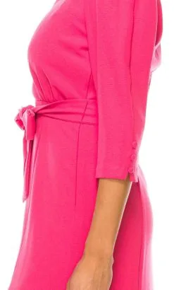 Maison Tara 91778M - Collared V-Neck Formal Dress -Hot Sale WEDDING Store maison tara 91778m collared v neck formal dress special occasion dress 32266210246739