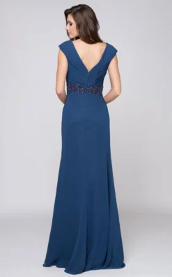 Marsoni By Colors - M169 Ruched Wrap Cap Sleeve Gown -Hot Sale WEDDING Store marsoni by colors m169 ruched wrap cap sleeve gown special occasion dress 5497743474745