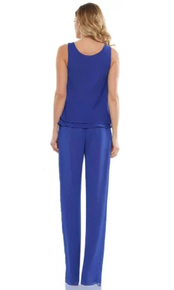 Marsoni By Colors - M304 Long Sleeves Jacket Pantsuit -Hot Sale WEDDING Store marsoni by colors m304 long sleeves jacket pantsuit mother of the bride dresses 28644607000659